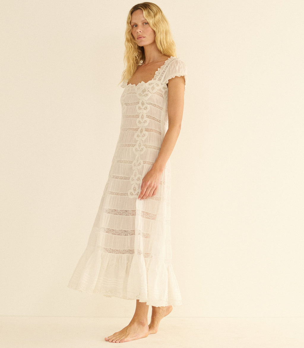 ADELAIDE DRESS -- SALT