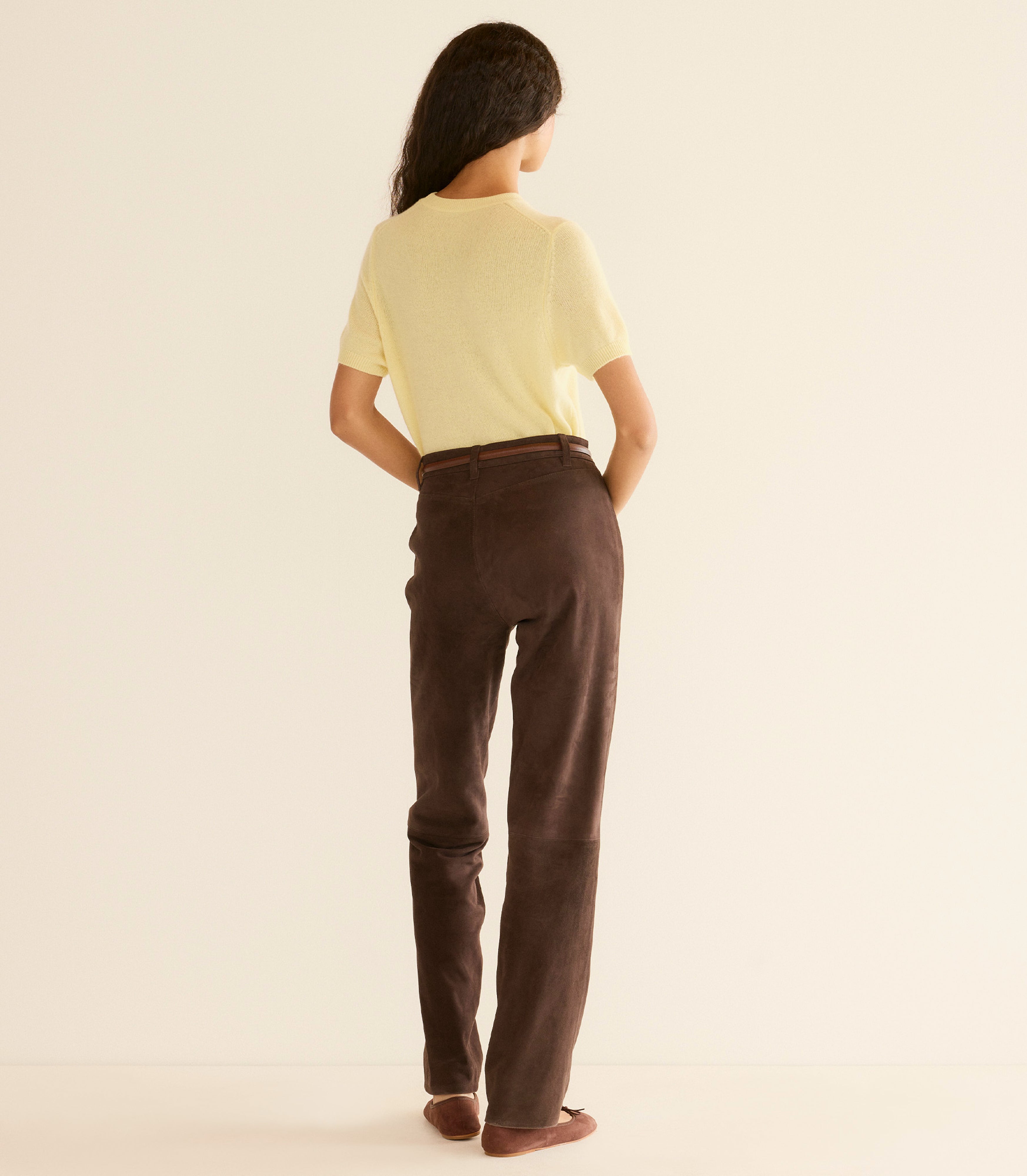 COLOMBE CASHMERE TOP -- GATEAU