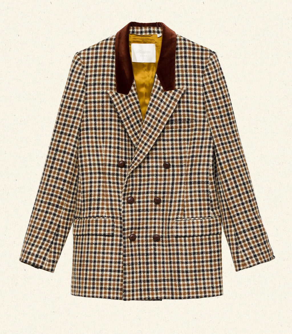 DUCCIO BLAZER -- ELLSWORTH HOUNDSTOOTH