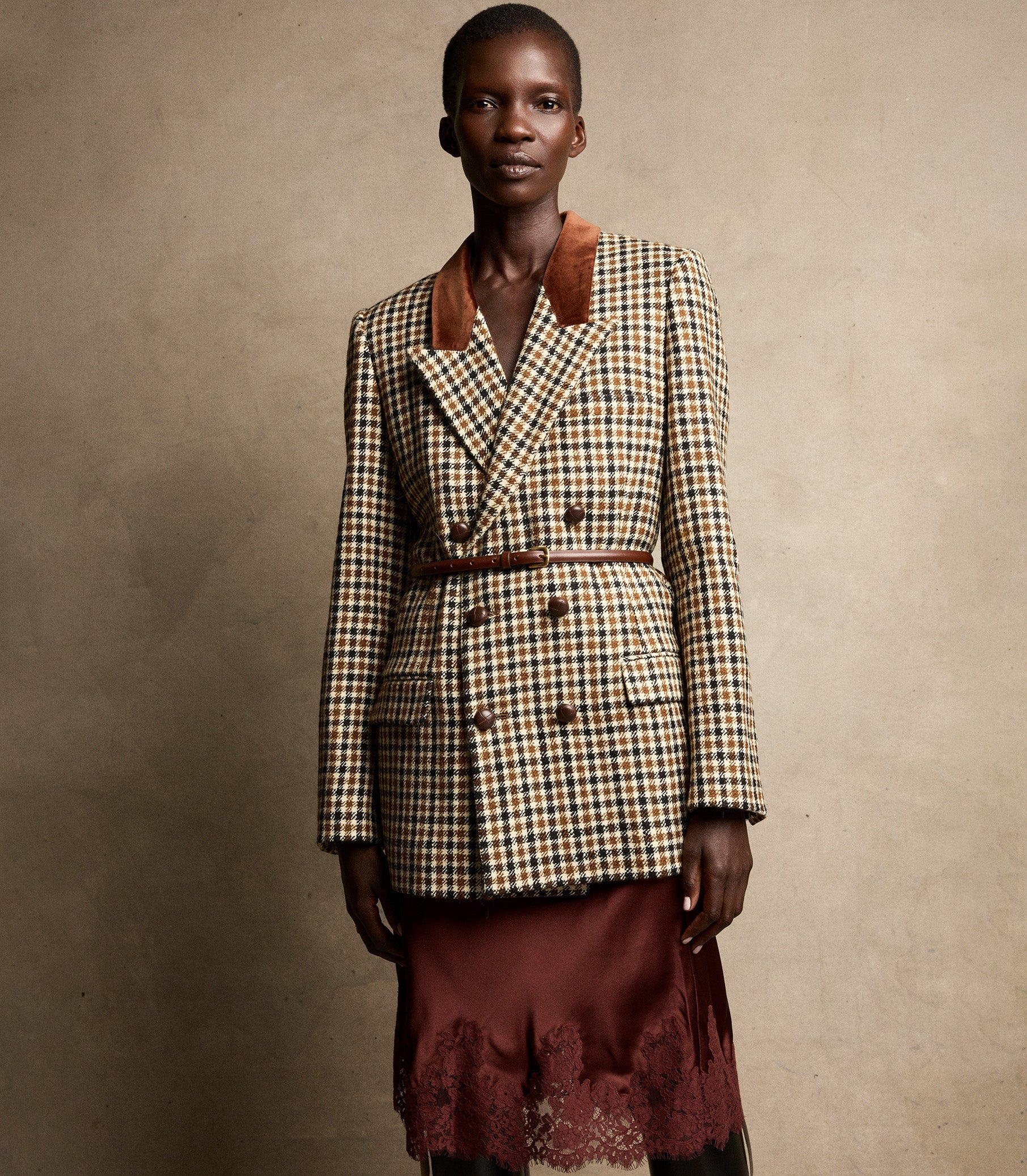 DUCCIO BLAZER -- ELLSWORTH HOUNDSTOOTH