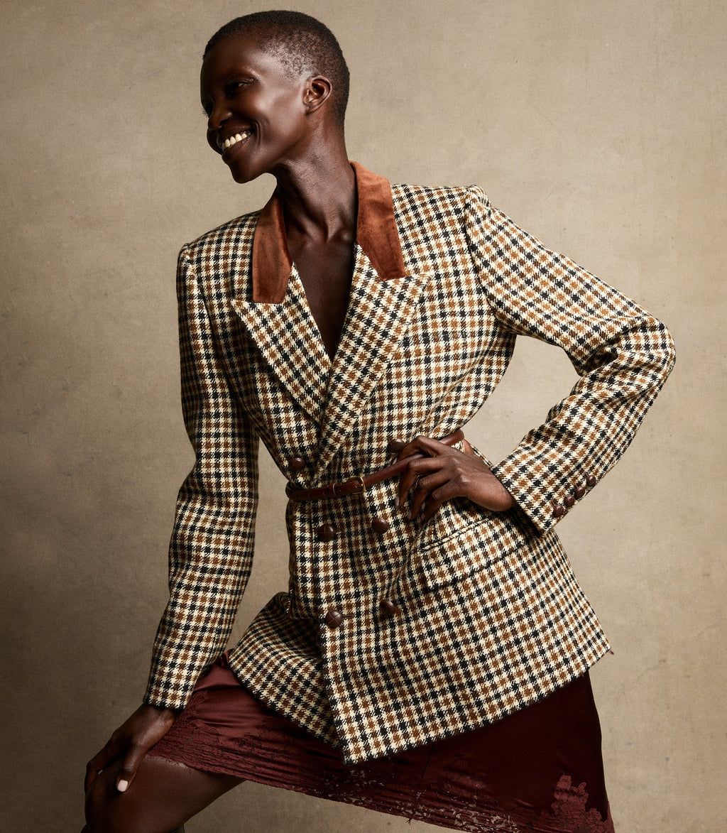 DUCCIO BLAZER -- ELLSWORTH HOUNDSTOOTH