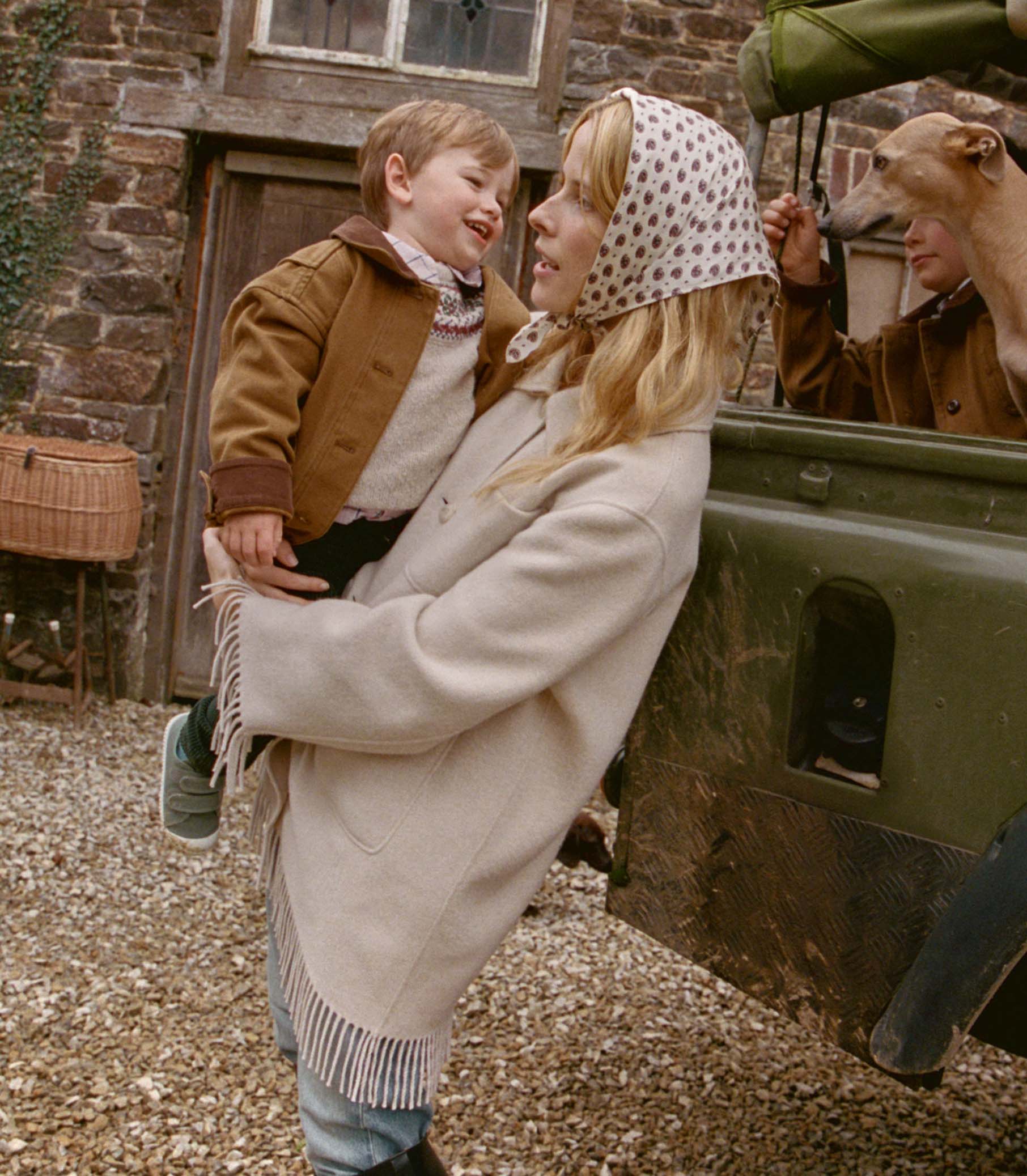 GERMAIN FRINGE COAT -- BUTTER CREAM