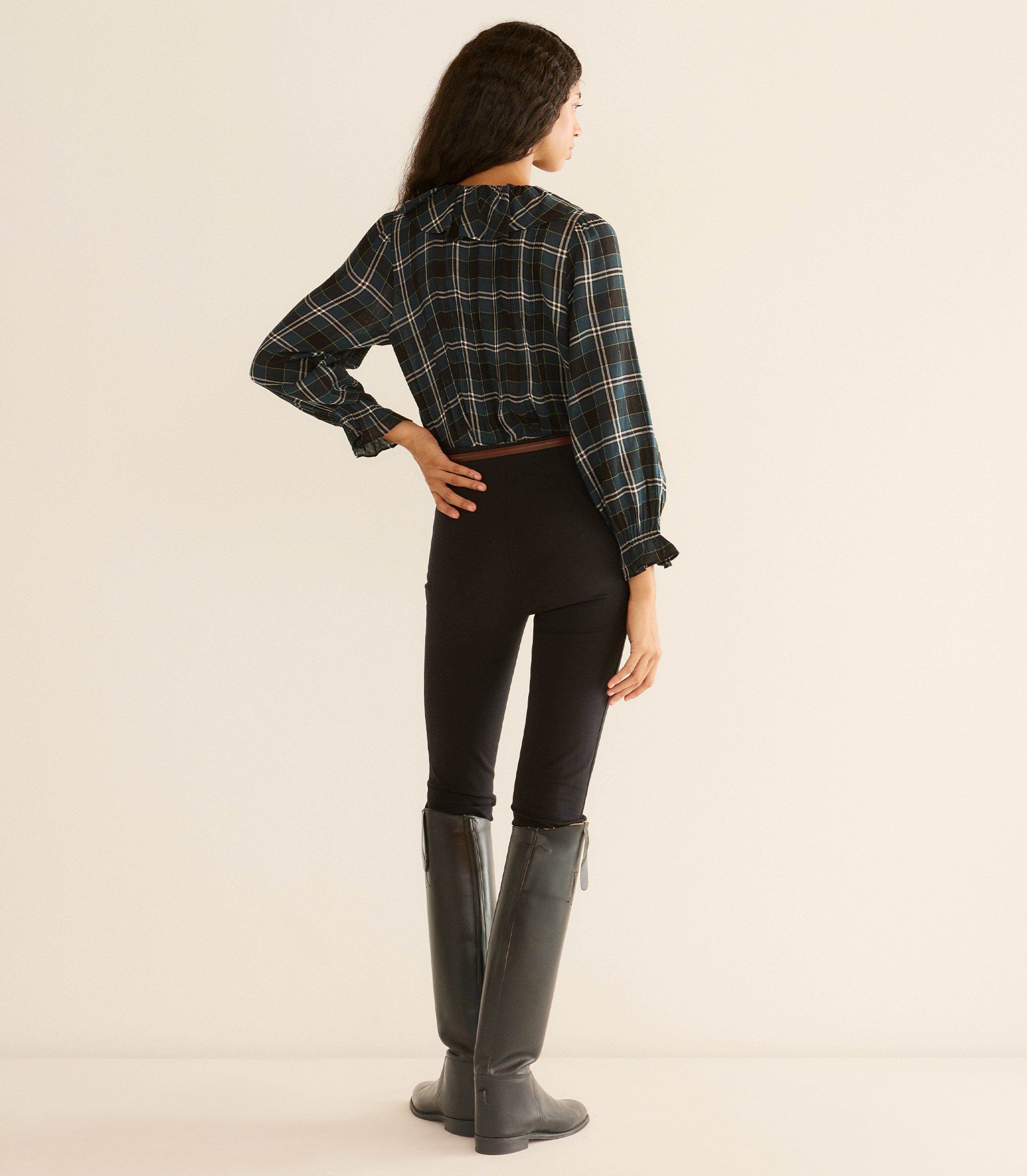 HARDY TOP -- AMBLE PLAID