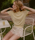 COLOMBE CASHMERE TOP -- GATEAU