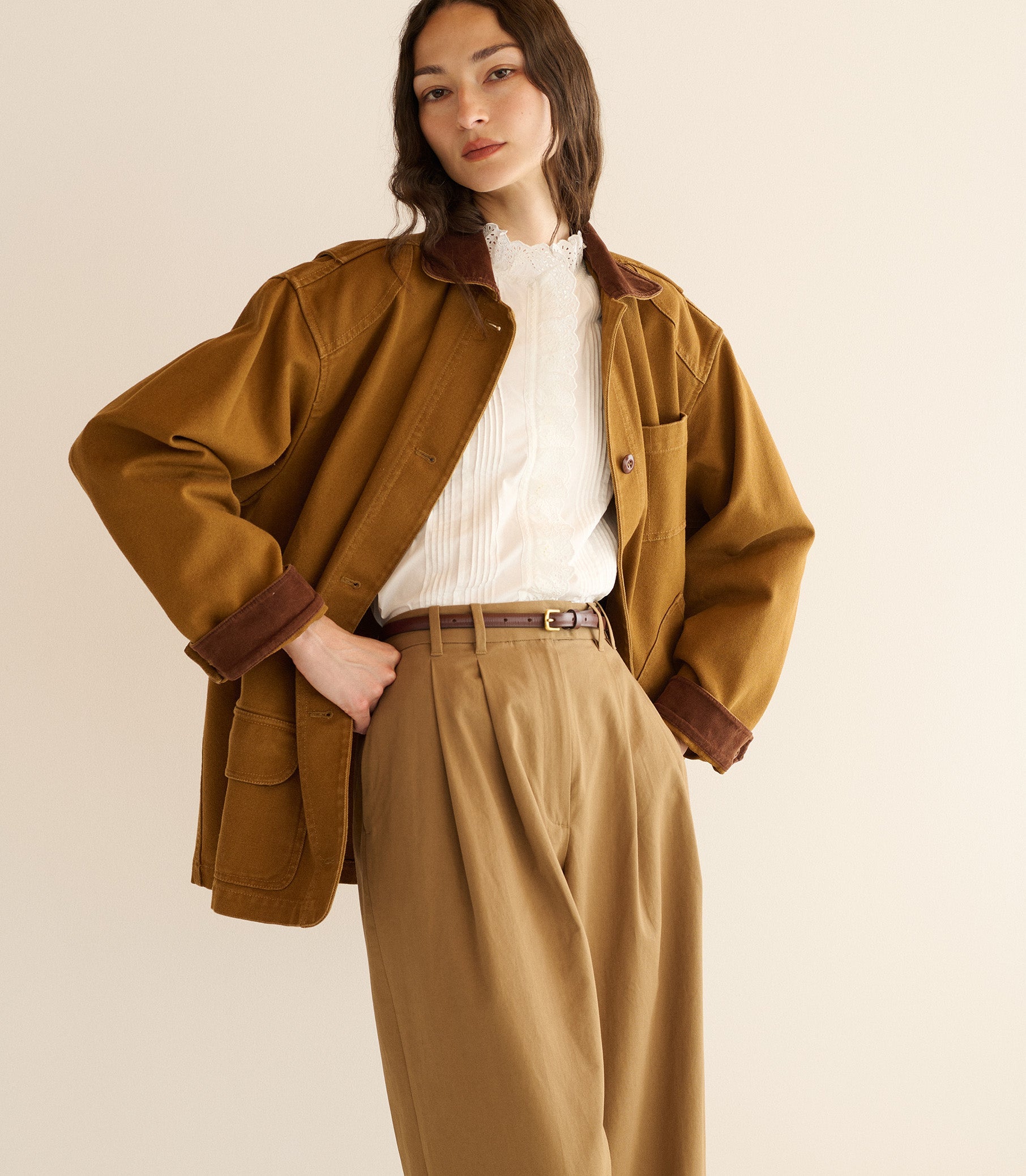 LEANDRA TOP -- SALT