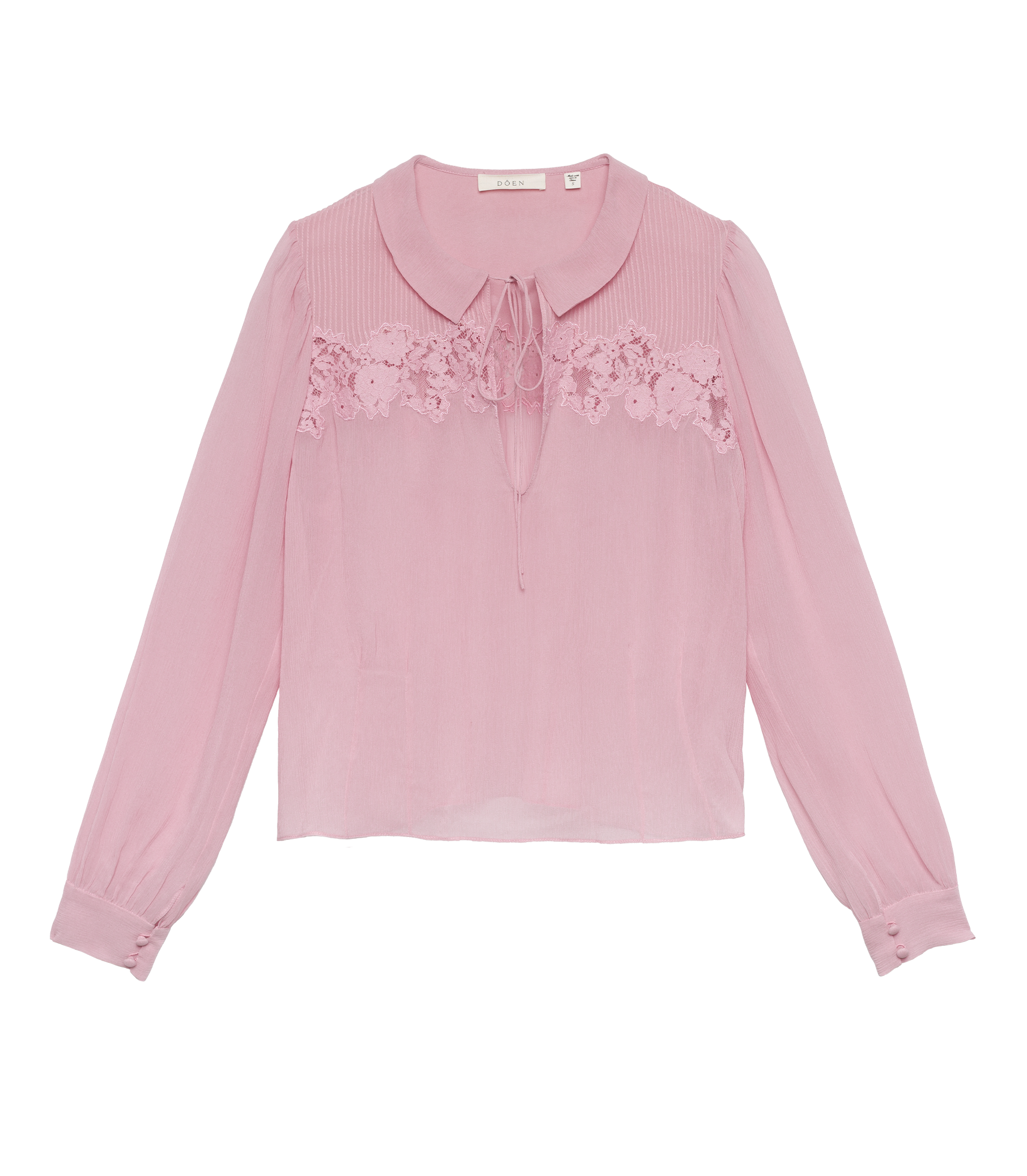 LIORA TOP -- PINK HYDRANGEA