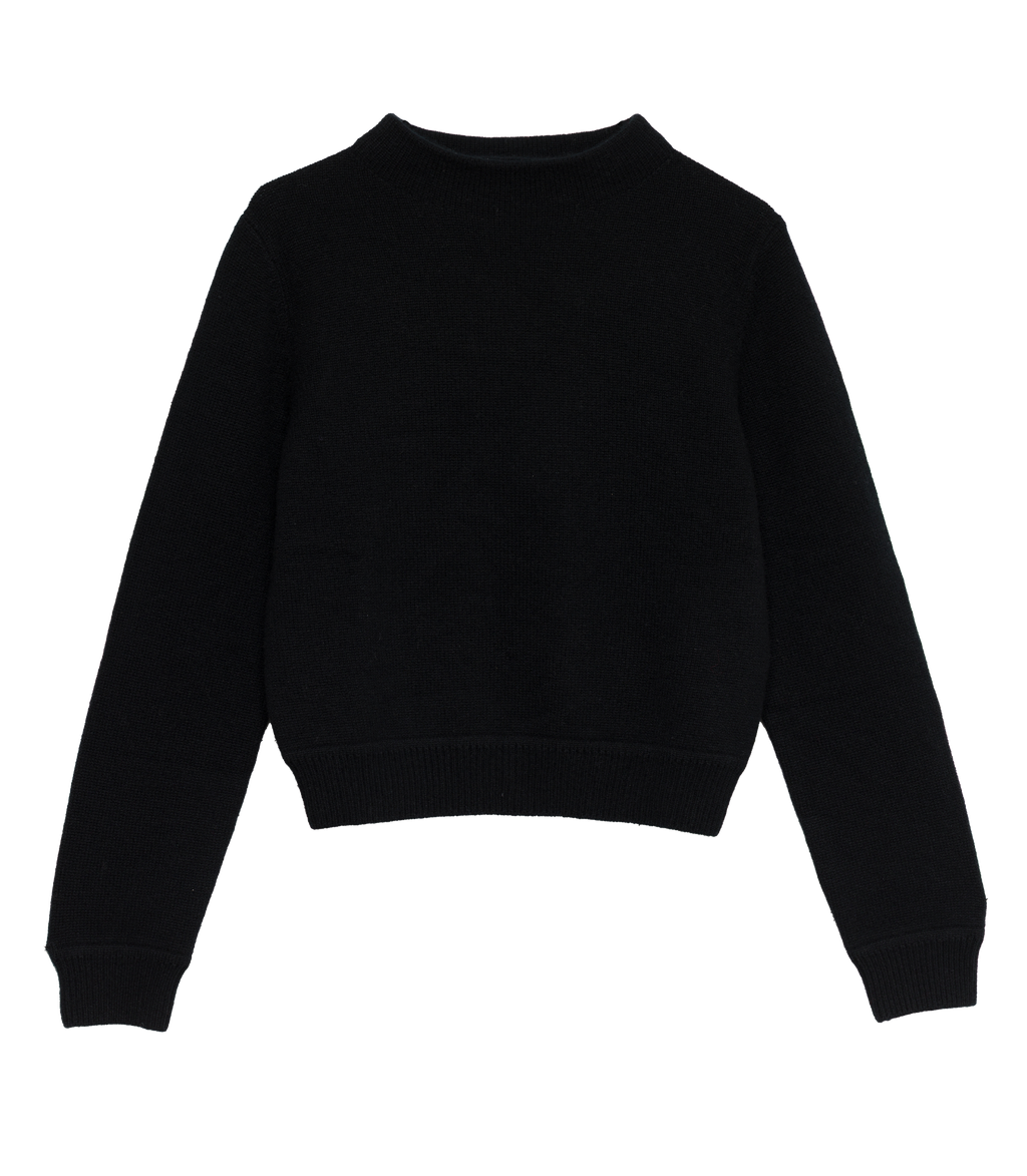 MAIRE CASHMERE SWEATER -- BLACK