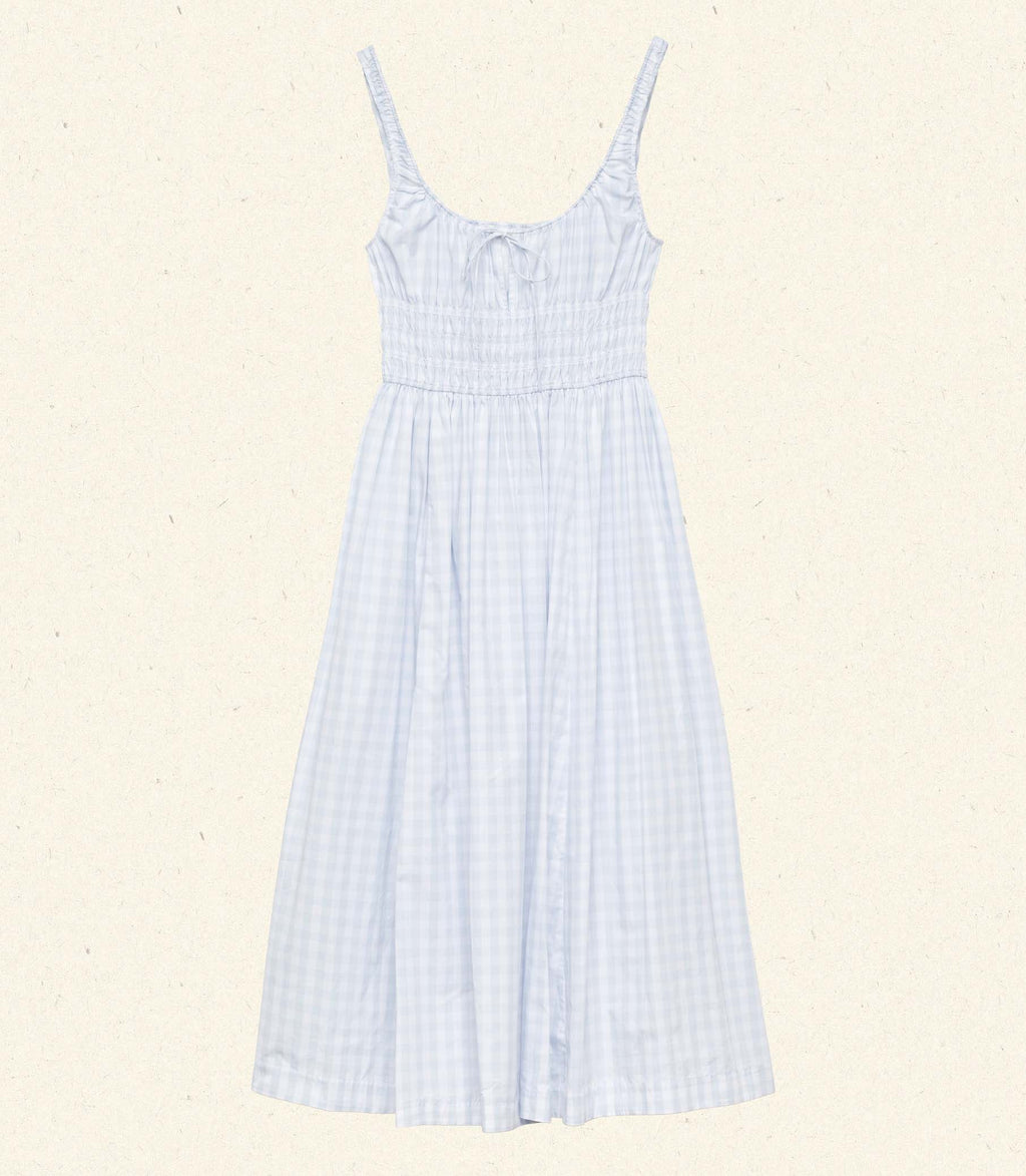 QUILLA DRESS -- MARJORIE GINGHAM