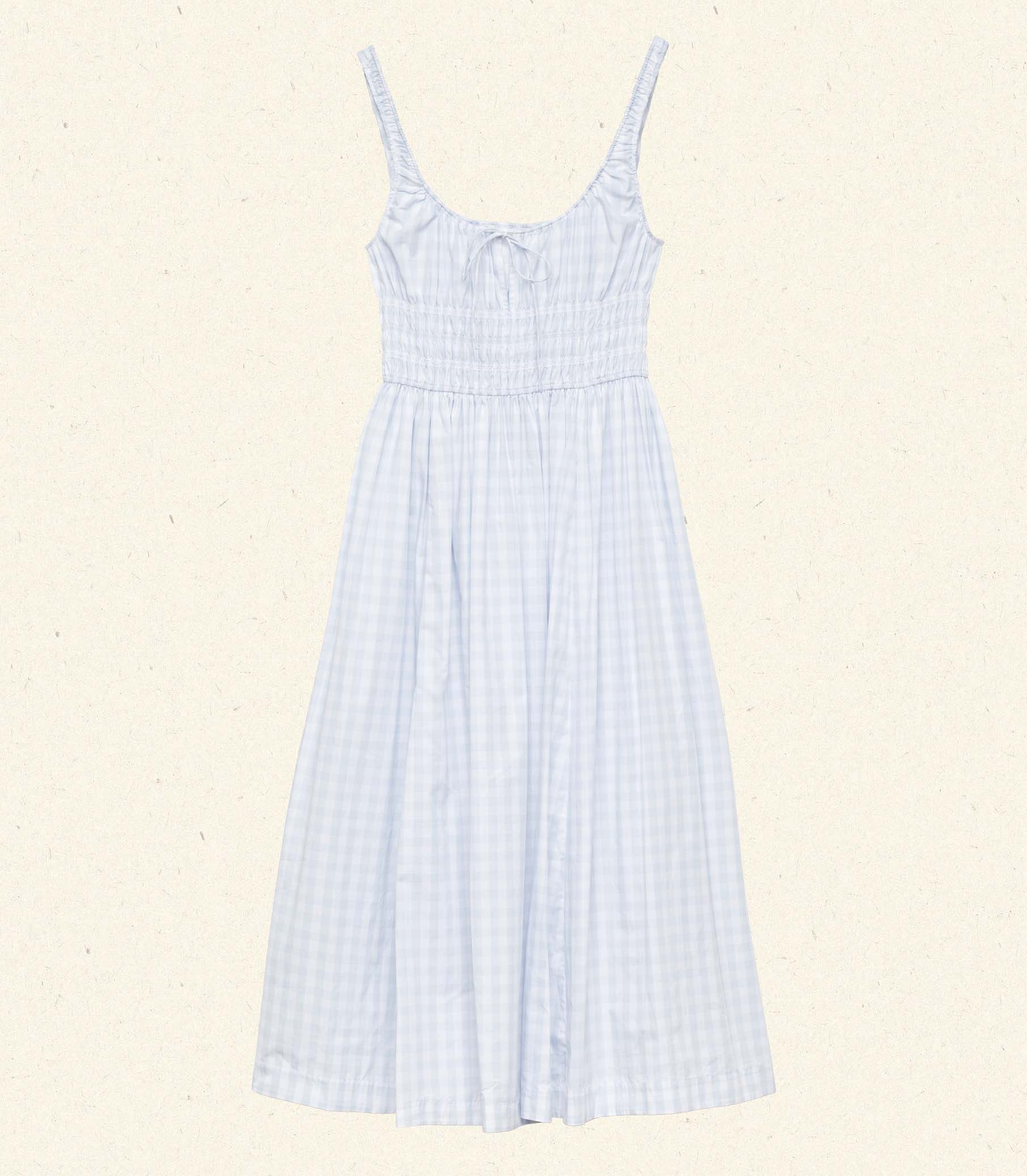 QUILLA DRESS -- MARJORIE GINGHAM